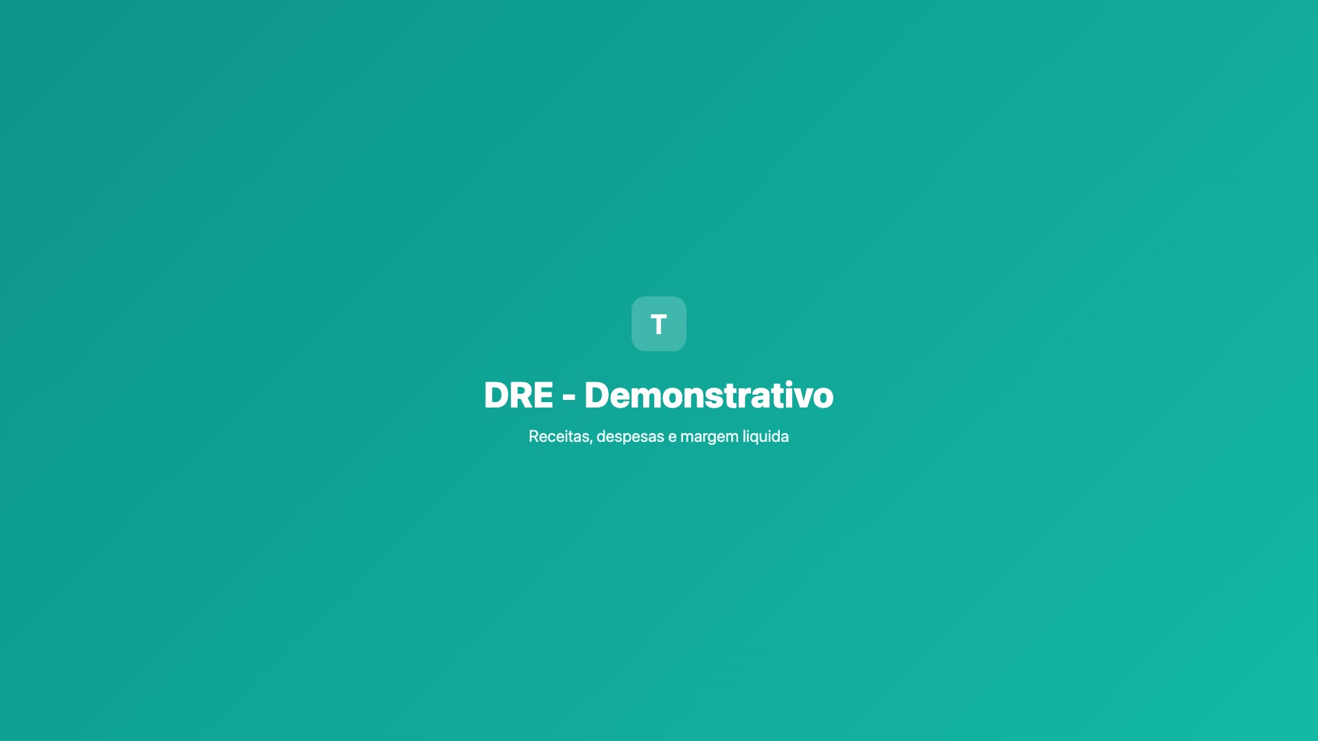 DRE - Demonstrativo de Resultados