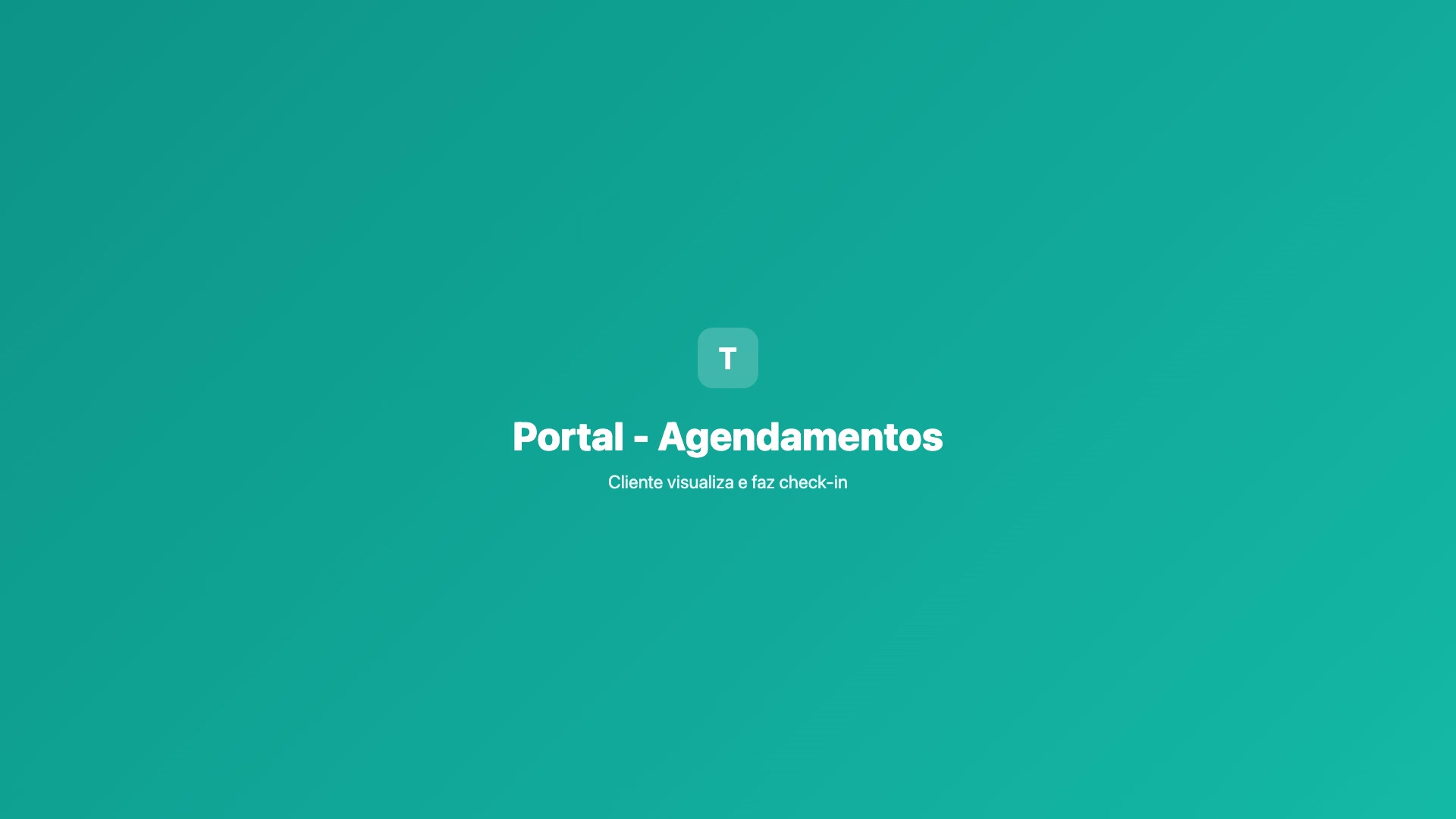 Portal - Meus Agendamentos